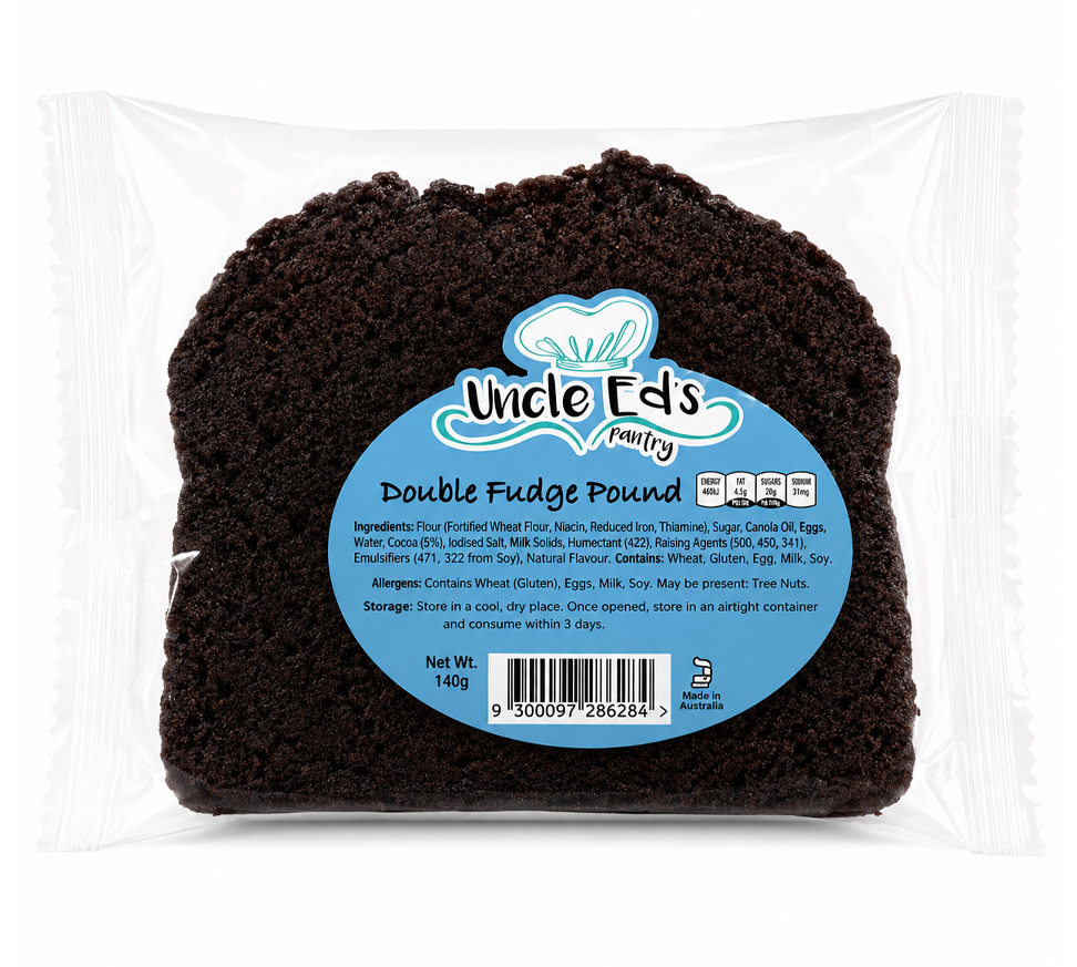 Double Fudge Pound Cake