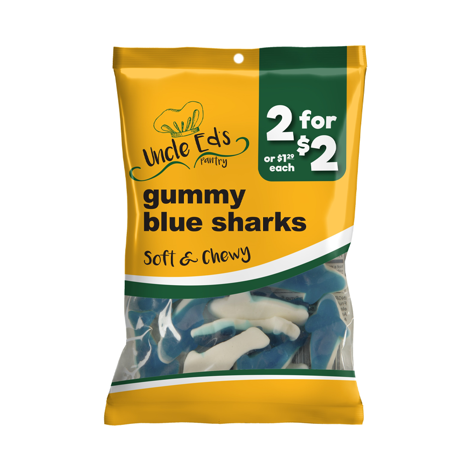 Gummy Blue Sharks