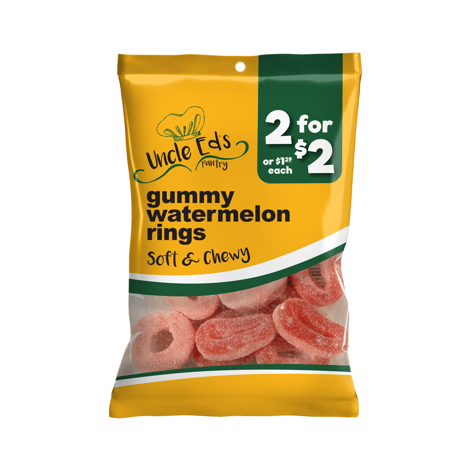 Gummy Watermelon Rings